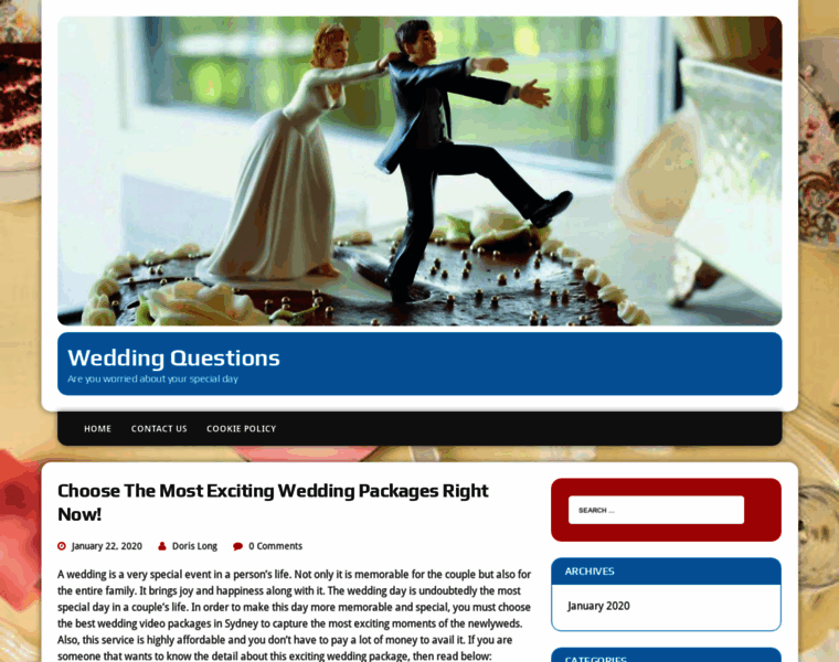 Weddingquestions.net thumbnail