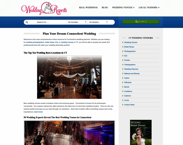 Weddingreports.com thumbnail