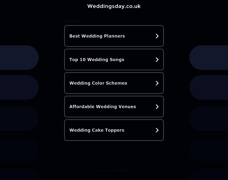 Weddingsday.co.uk thumbnail