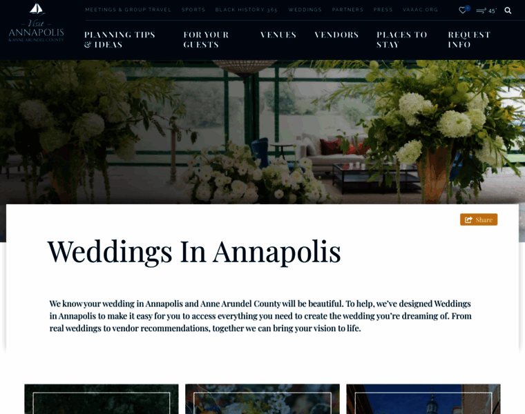 Weddingsinannapolis.com thumbnail