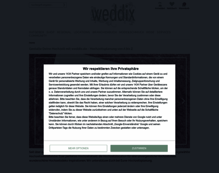 Weddix.de thumbnail