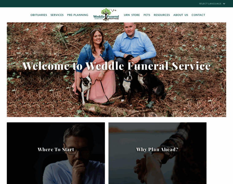 Weddle-funeral.com thumbnail