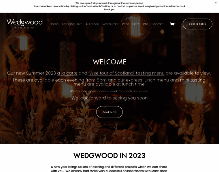 Wedgewoodtherestaurant.co.uk thumbnail