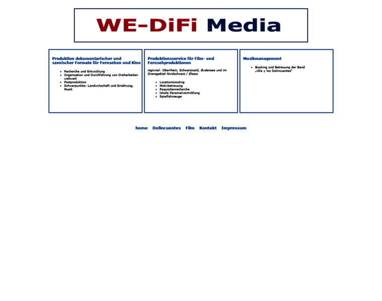 Wedifi-media.de thumbnail