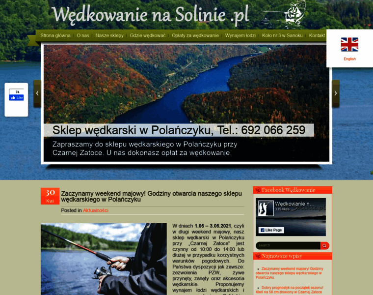 Wedkowanienasolinie.pl thumbnail