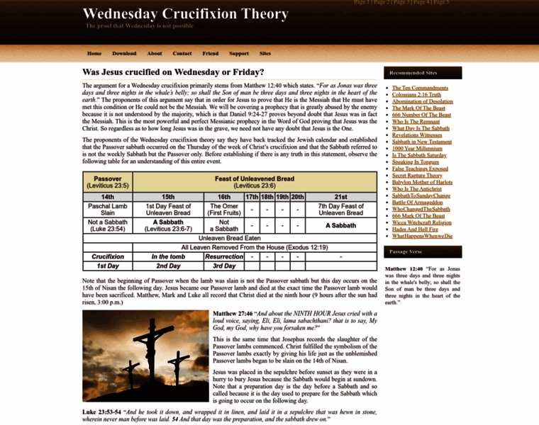 Wednesdaycrucifixion.com thumbnail