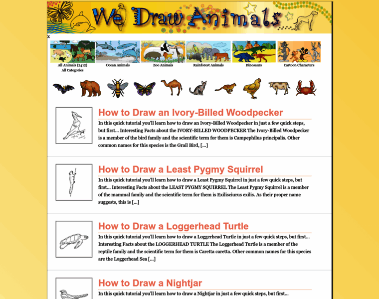 Wedrawanimals.com thumbnail Wedrawanimals.com thumbnail