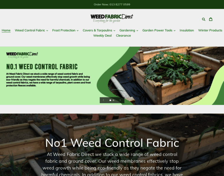 Weedfabricdirect.co.uk thumbnail