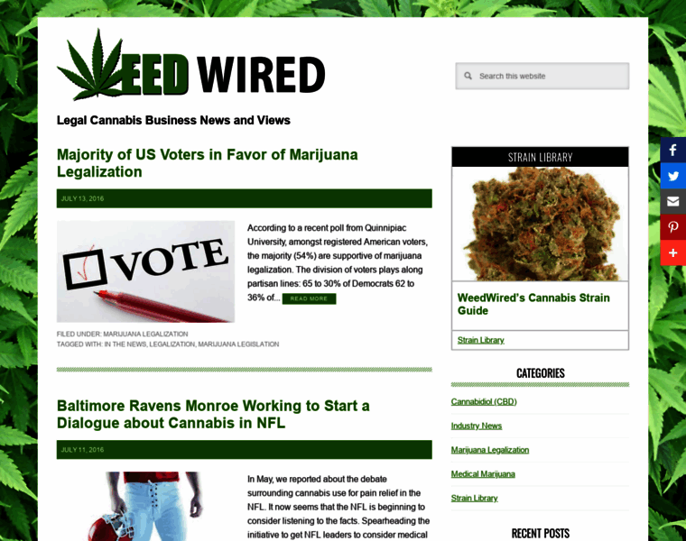 Weedwired.com thumbnail