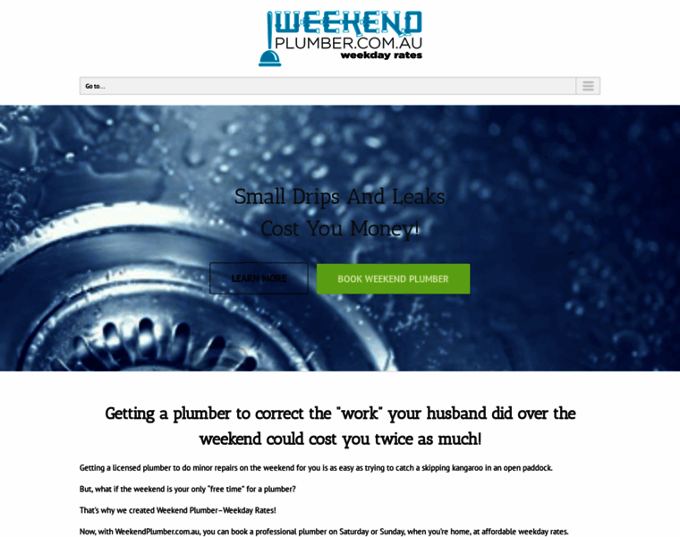 Weekendplumber.com.au thumbnail