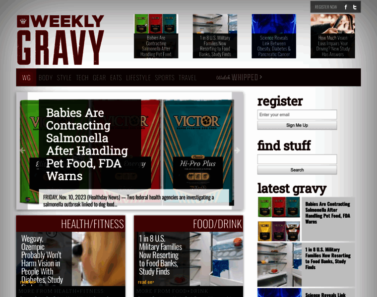 Weeklygravy.com thumbnail