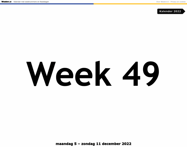 Weeknummer.com thumbnail