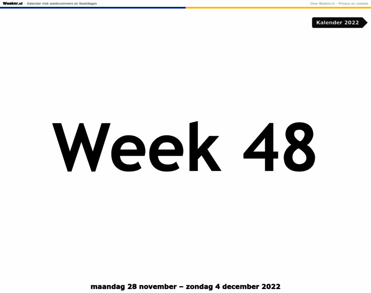 Weeknummer.net thumbnail
