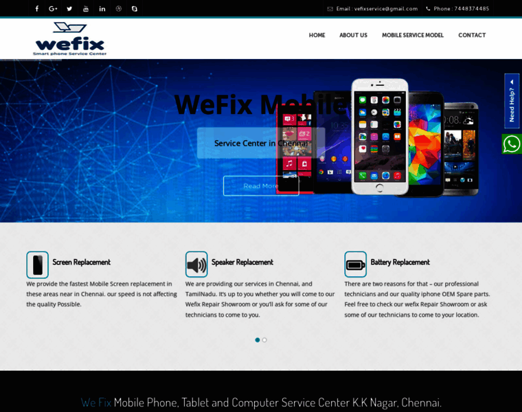 Wefixservice.co.in thumbnail