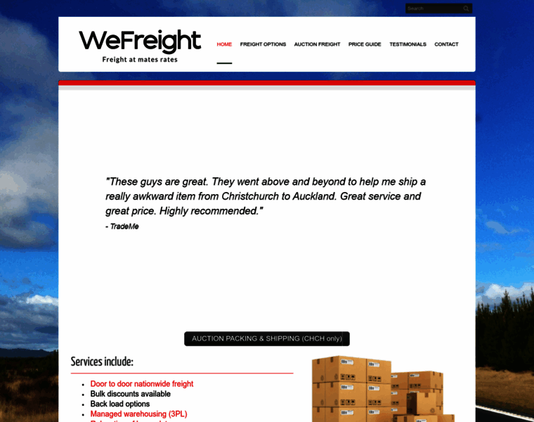 Wefreight.co.nz thumbnail