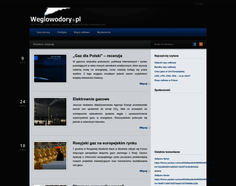 Weglowodory.pl thumbnail