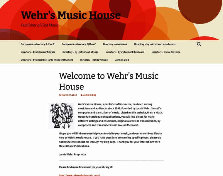 Wehrs-music-house.com thumbnail