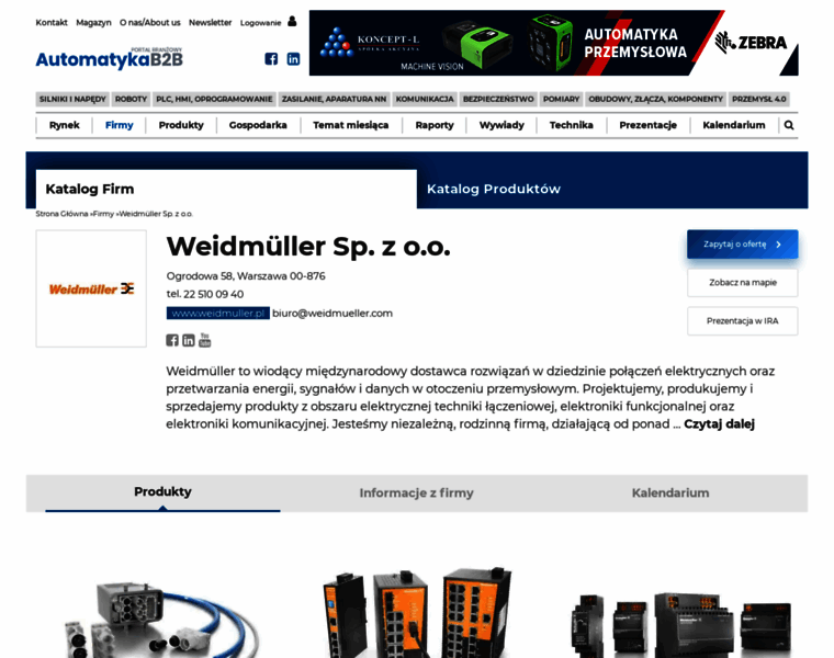 Weidmuller.automatykab2b.pl thumbnail