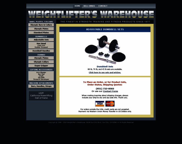 Weightlifterswarehouse.com thumbnail