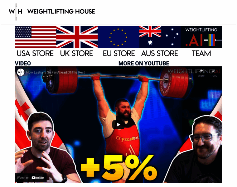 Weightliftinghouse.com thumbnail