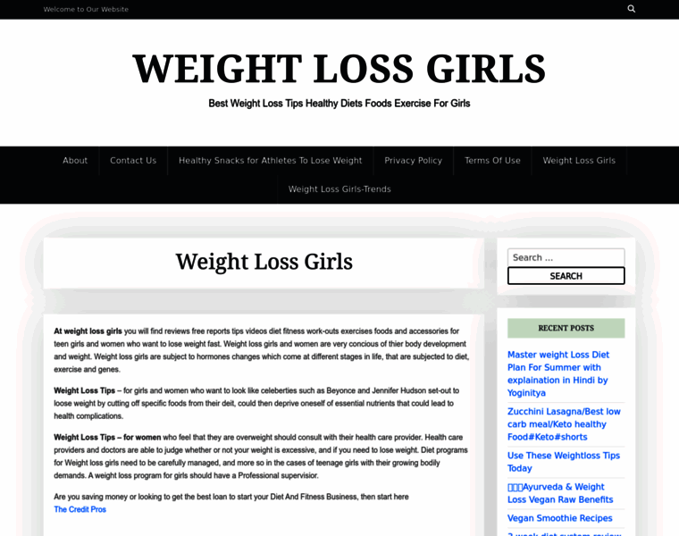 Weightlossgirls.com thumbnail
