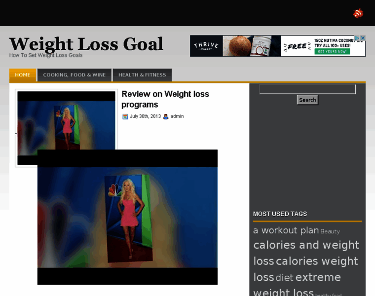 Weightlossgoal.net thumbnail