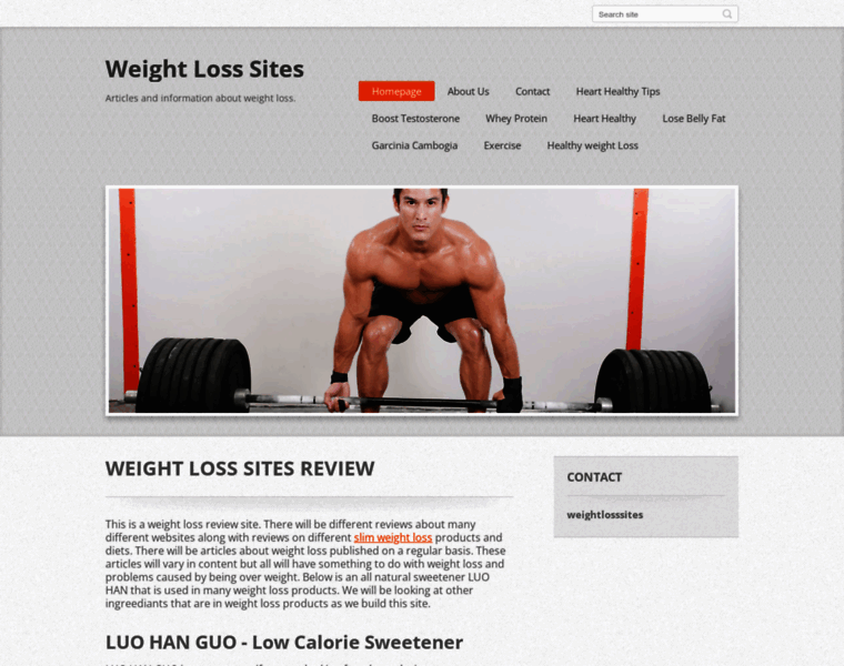 Weightlosssites.webnode.com thumbnail