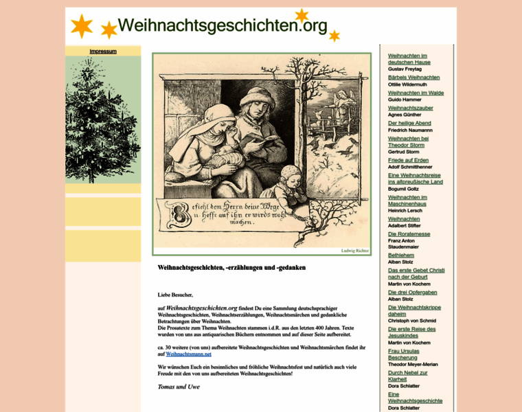 Weihnachtsgeschichten.org thumbnail Weihnachtsgeschichten.org thumbnail