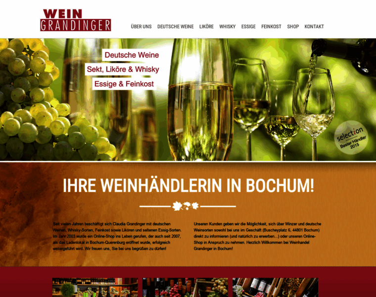 Wein-grandinger.de thumbnail