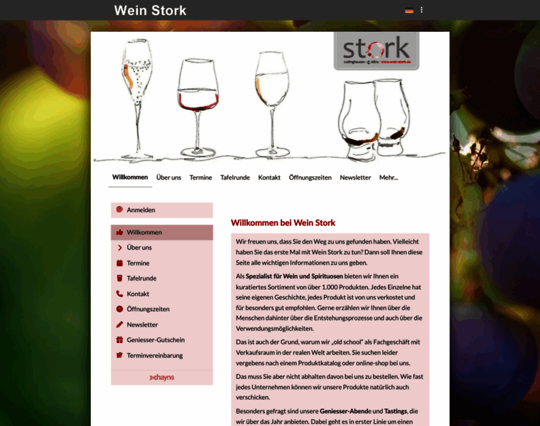 Wein-stork.de thumbnail