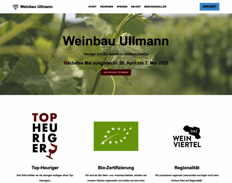 Weinbau-ullmann.at thumbnail