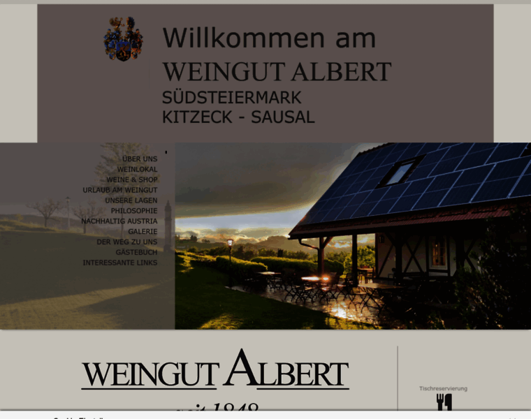 Weingut-albert.at thumbnail
