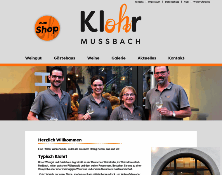 Weingut-klohr.de thumbnail