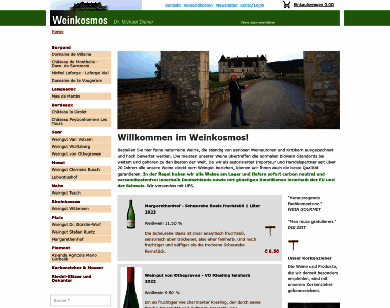 Weinkosmos.de thumbnail
