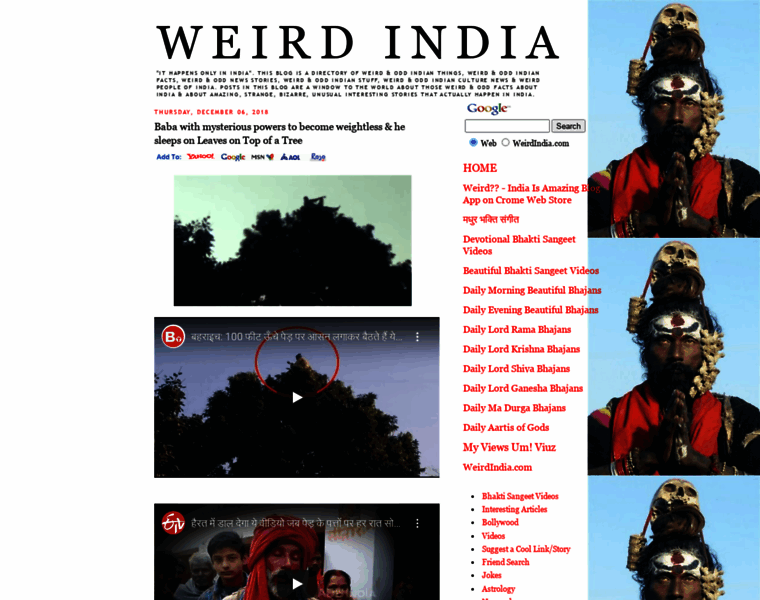 Weirdindia.blogspot.com thumbnail