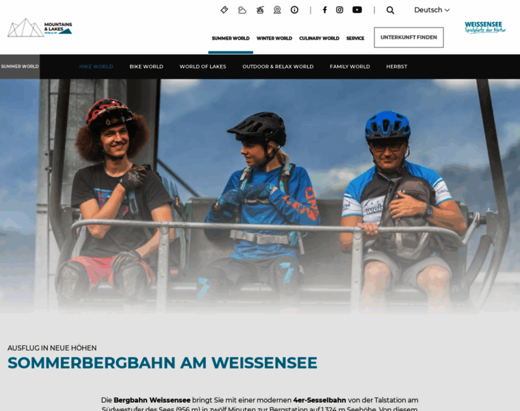 Weissensee-bergbahn.at thumbnail