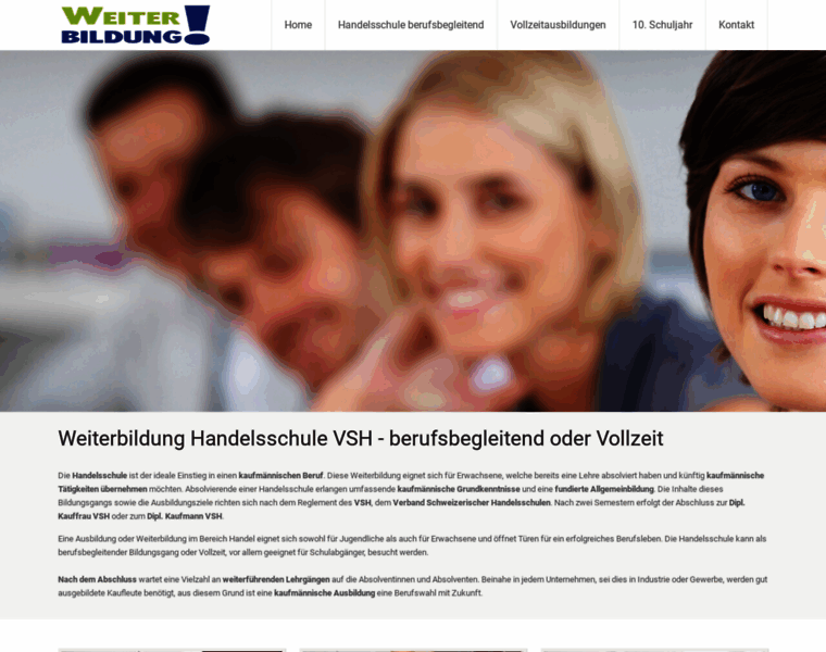 Weiterbildung-handelsschule.ch thumbnail