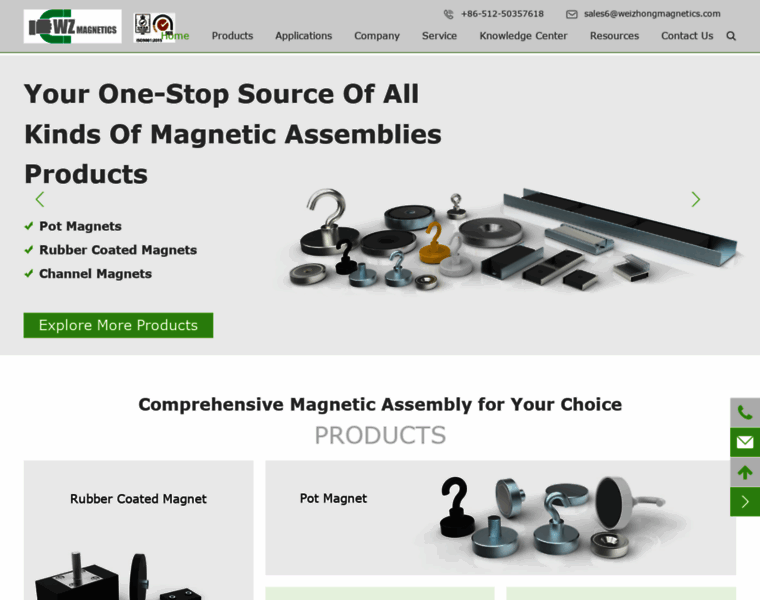 Weizhongmagnetics.com thumbnail