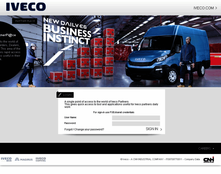 Welcome-c.iveco.com thumbnail