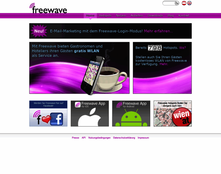 Welcome.freewave.at thumbnail