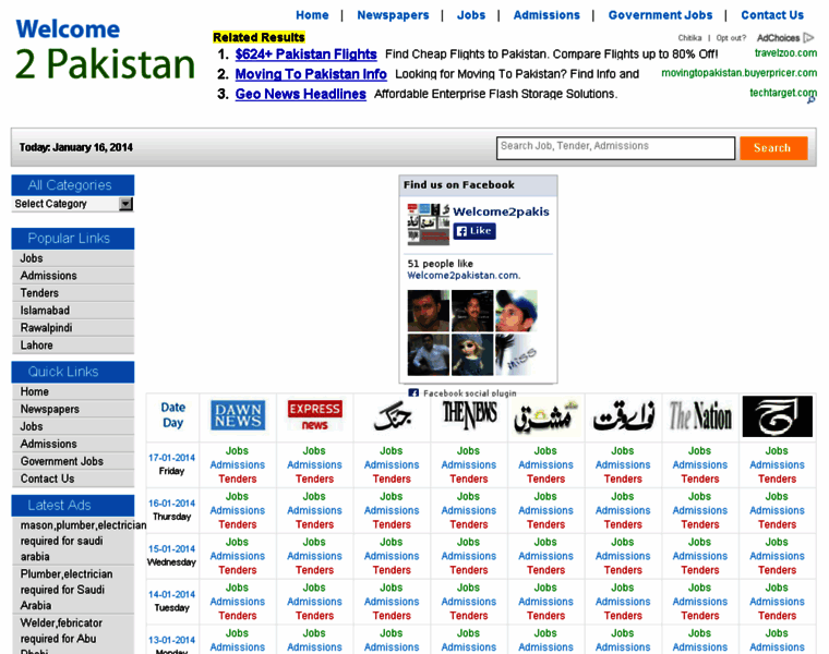 Welcome2pakistan.com thumbnail