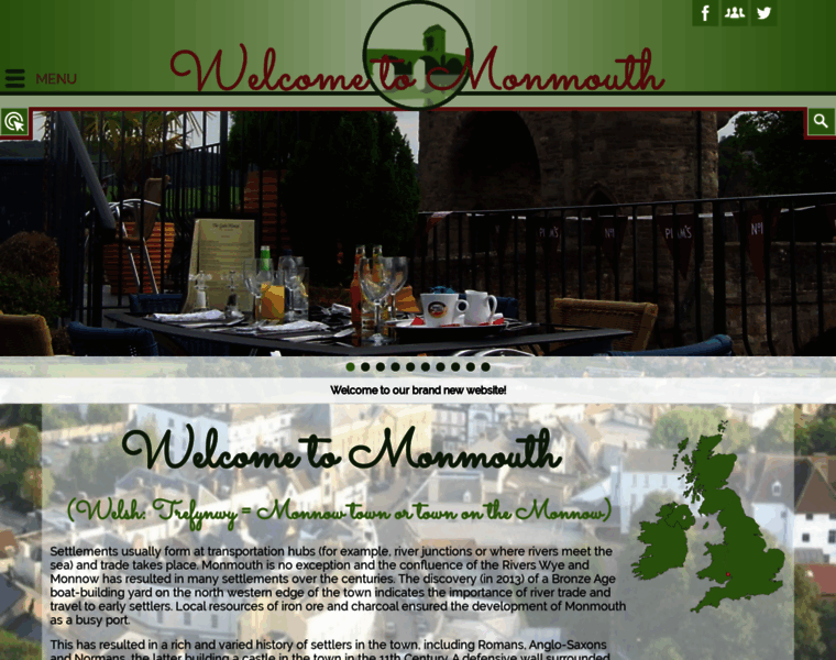 Welcometomonmouth.co.uk thumbnail