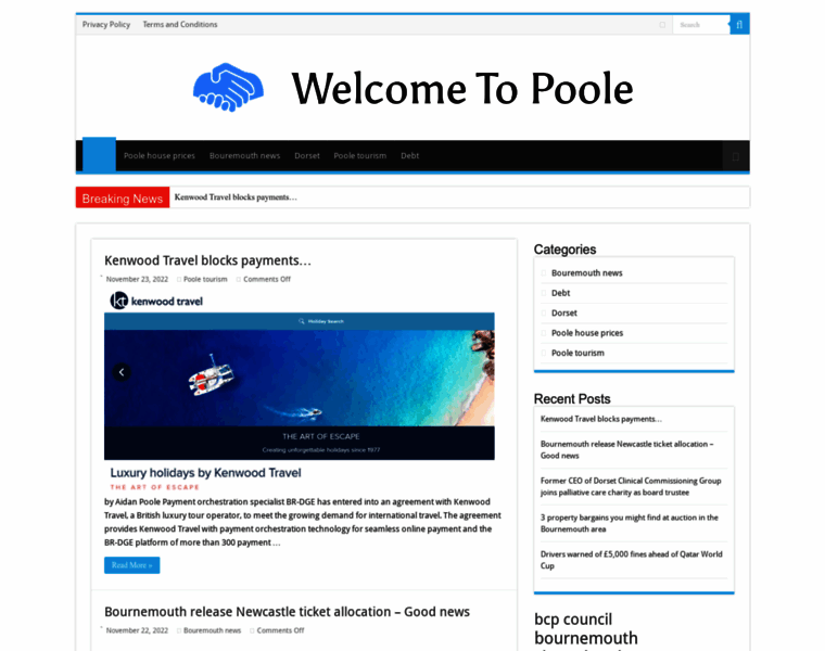 Welcometopoole.co.uk thumbnail