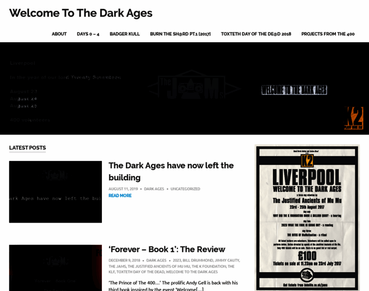 Welcometothedarkages.com thumbnail