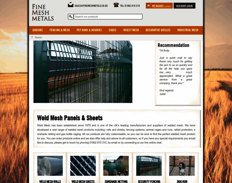 Weld-mesh.com thumbnail