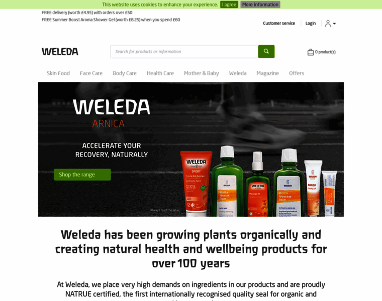 Weleda.co.uk thumbnail