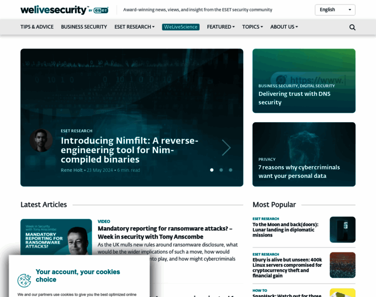Welivesecurity.com thumbnail