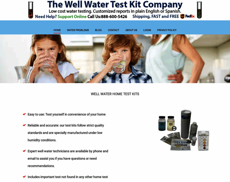 Well-water-test-kits.com thumbnail
