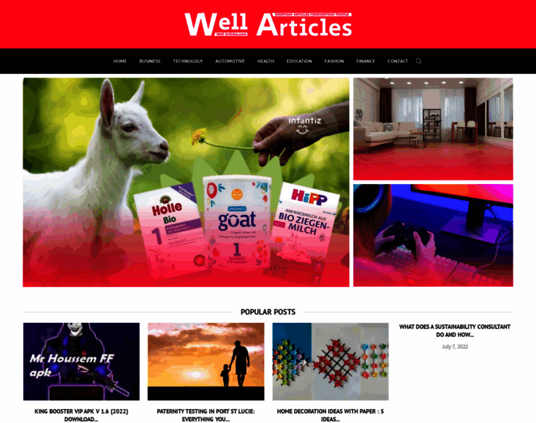 Wellarticles.com thumbnail
