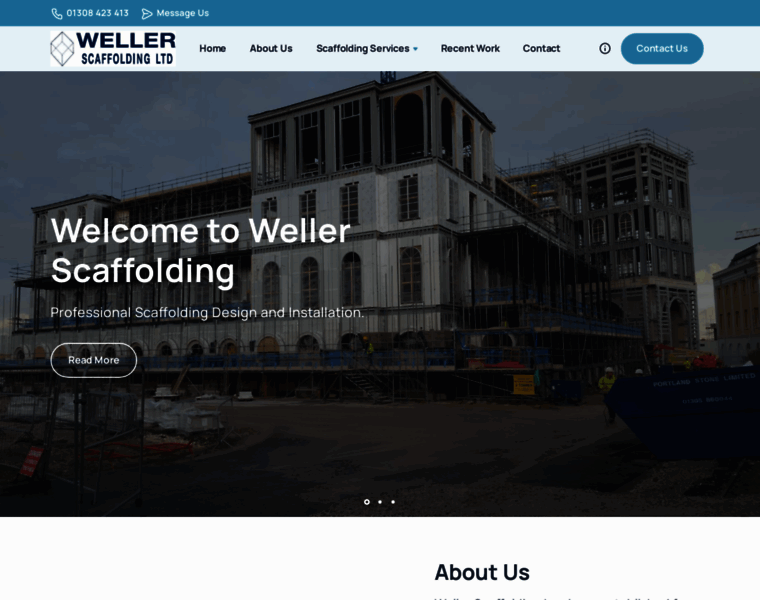 Wellerscaffolding.co.uk thumbnail